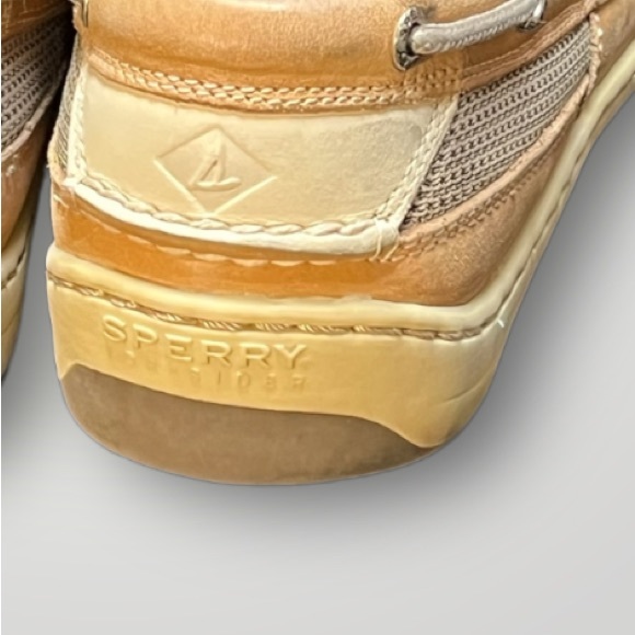 Sperry Tarpon Boat Shoes Leather Sz 9 - Picture 16 of 16